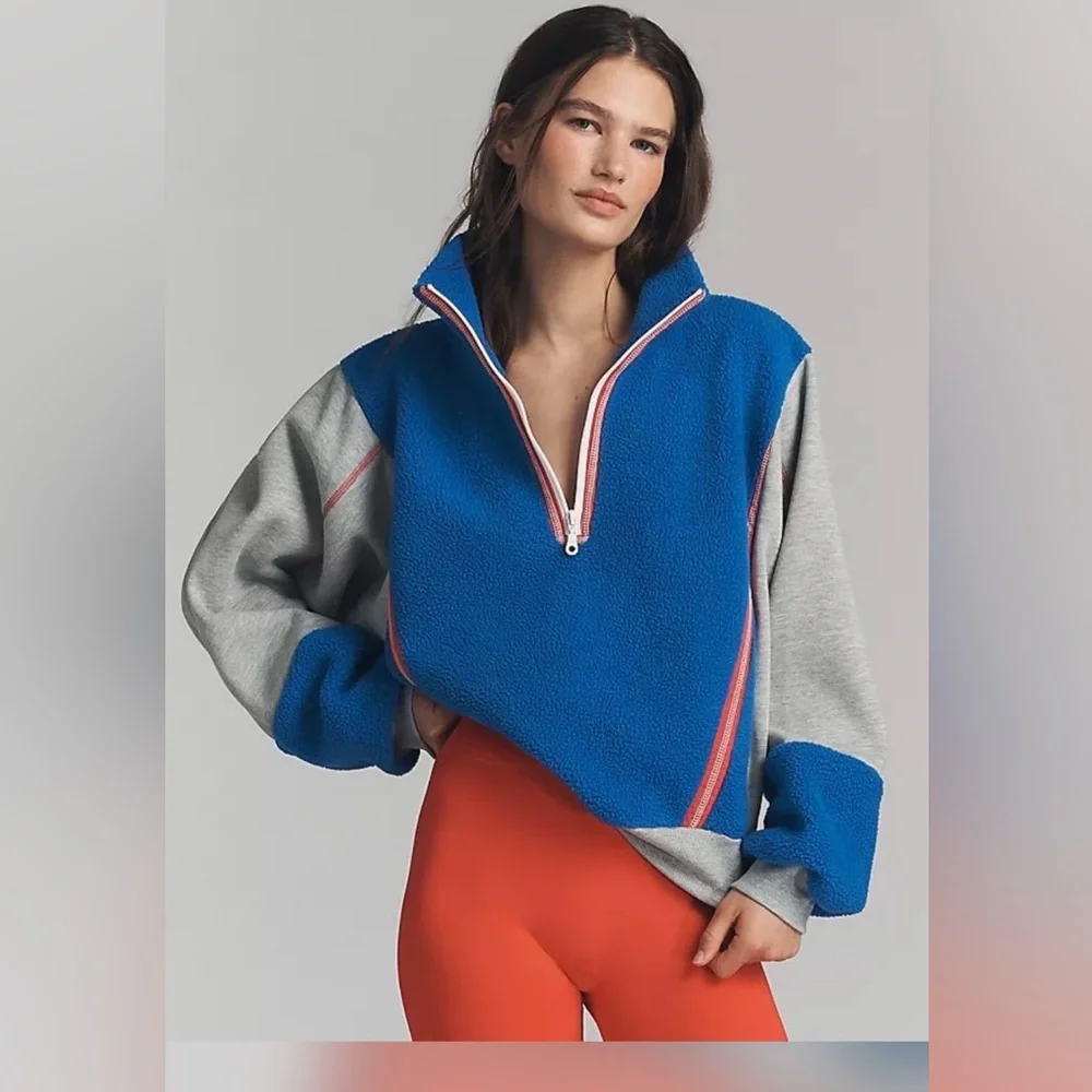 NWT Anthropologie Daily Practice Pullover size XL - Picture 1 of 6